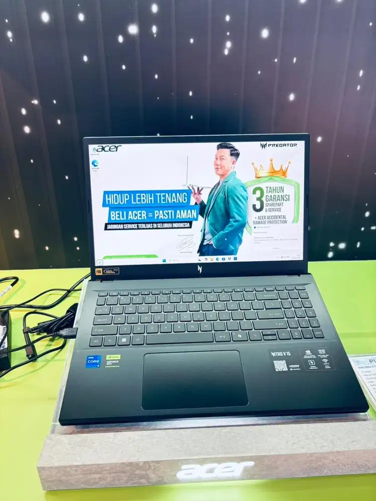 CICILAN ACER NITRO V15 intel core i7 16 Gb 512 Gb PROMO BUNGA RINGAN