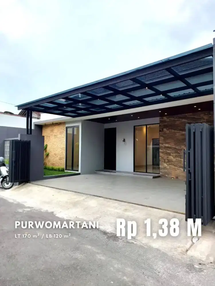 Dijual Rumah Keren di Purwomartani dekat Candi Sambisari
