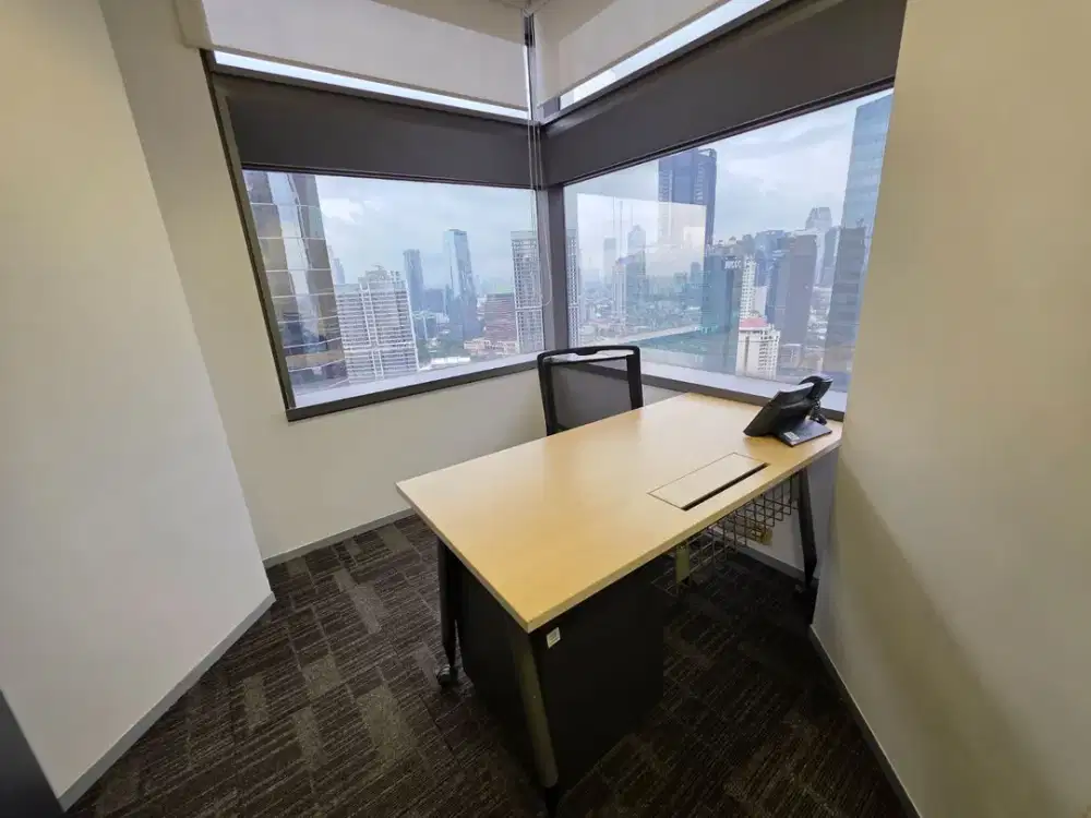 Kantor Sewa Area Sudirman di Sampoerna Strategic 6 Pax Dekat MRT