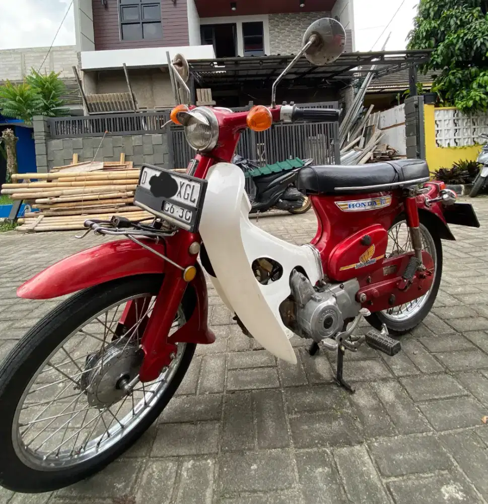 Honda C70 Original Antik Klasik Unik