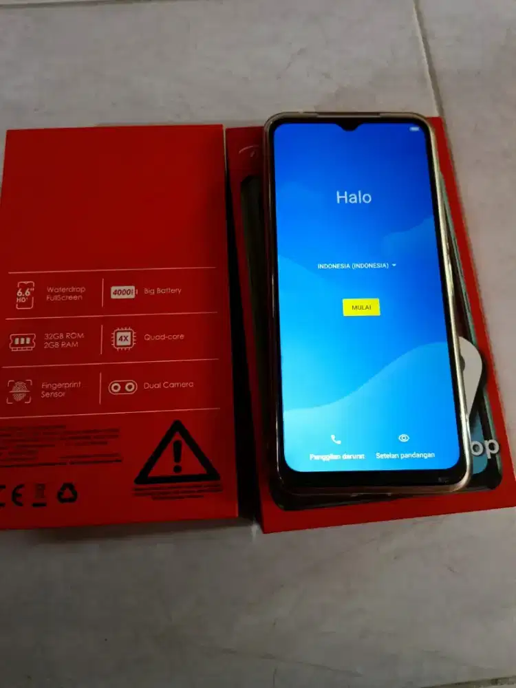 HP vivo y91c dan itell A49