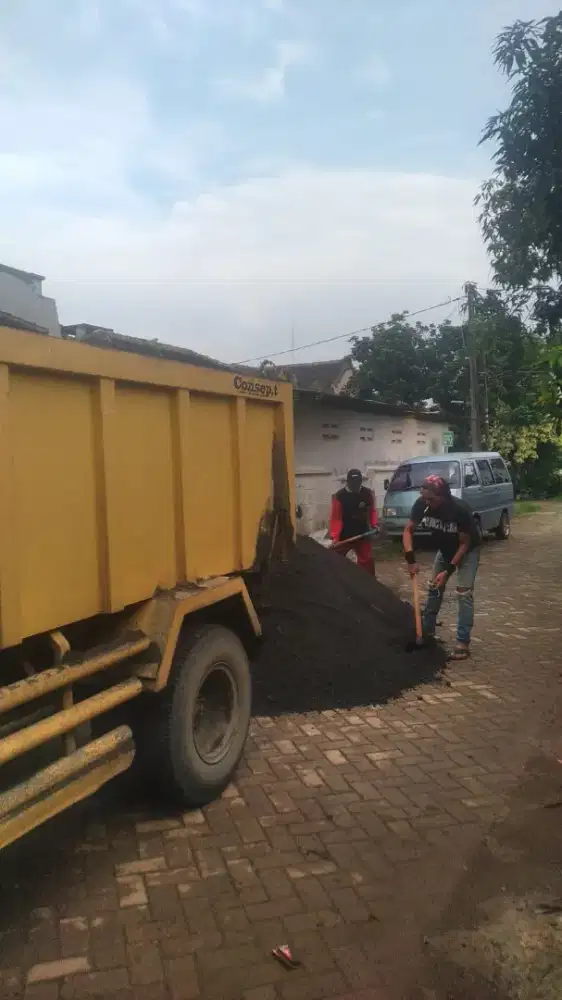 Pasir celup Batu belah makadam sirdam split Pasir pasang Batu split