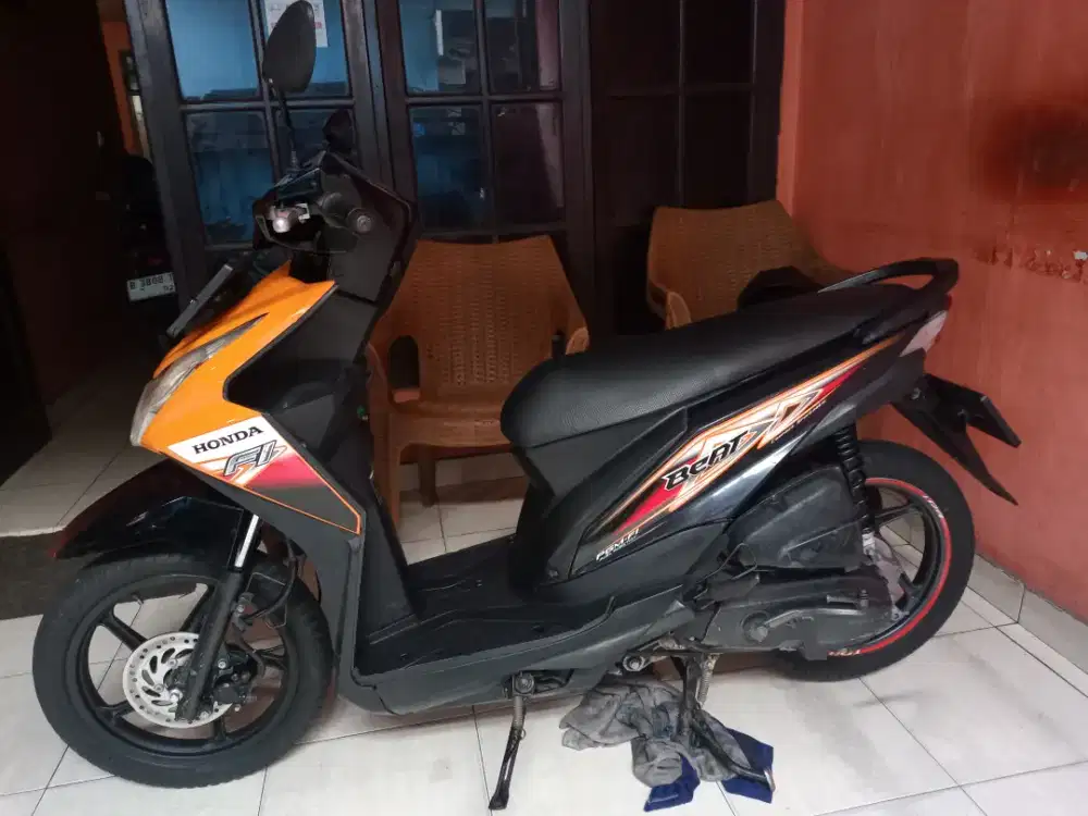 Beat fi 2013 plat b Bekasi pajak idup