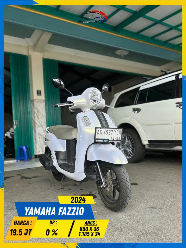YAMAHA FAZZIO 2024 PLAT AG NEGO TIPIS HIKMAH MOTOR KEPUH MALANG