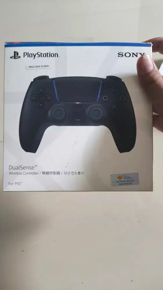 Stik dualsense ds5 ps5 ori black fullset