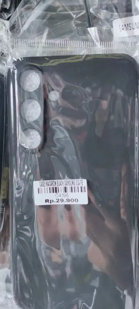 CASE MACARON BLACK SAMSUNG S24FE