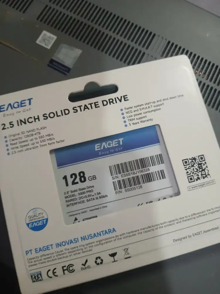 SSD SATA 2.5 128 GB EAGET