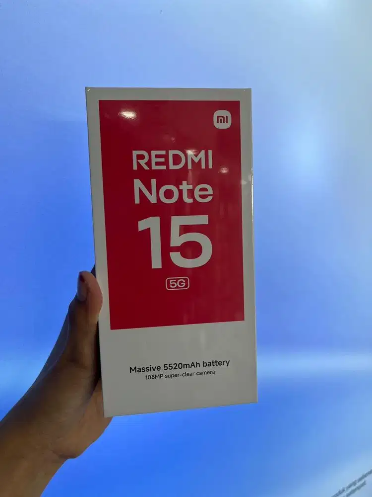 NEW REDMI NOTE 15 SERIES GARANSI RESMI XIAOMI INDONESIA!!