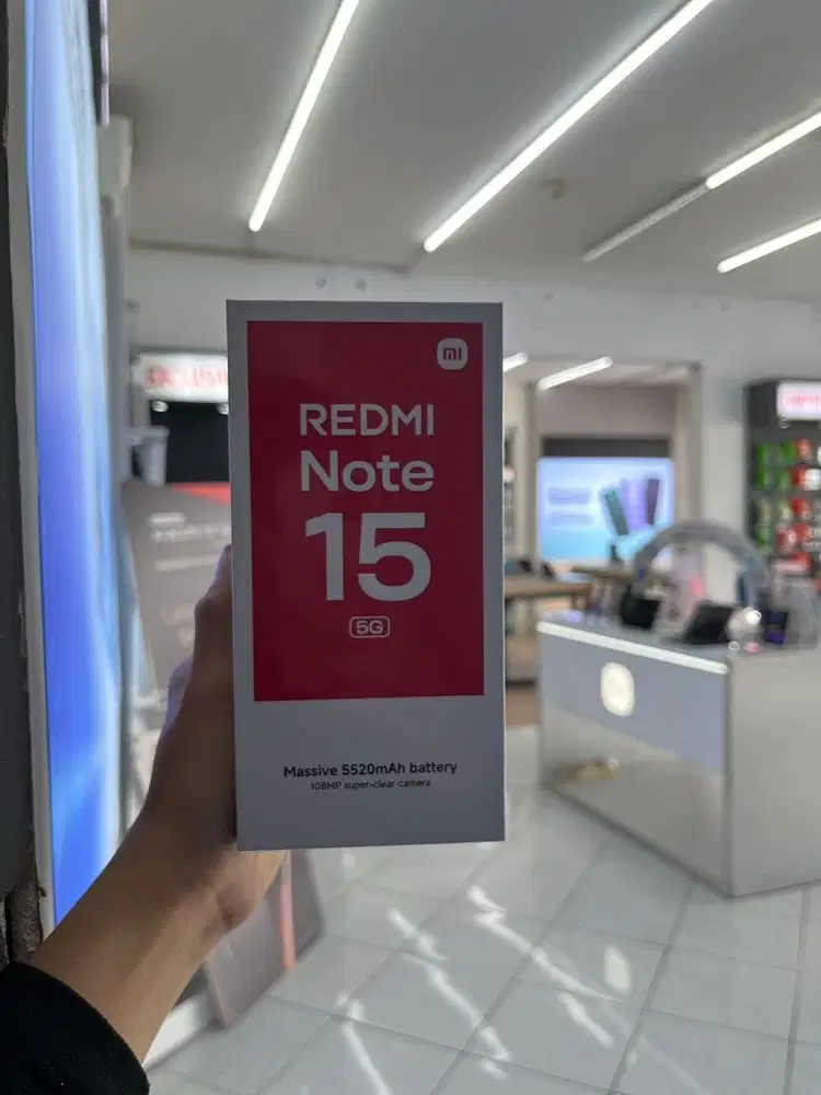 NEW REDMI NOTE 15 SERIES GARANSI RESMI XIAOMI INDONESIA!!