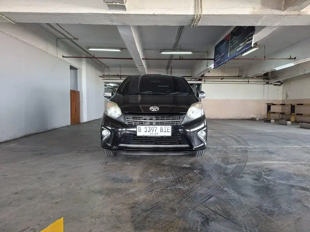 TOYOTA AGYA 1.0 G AT MATIC 2014 HITAM
KM 89 RB