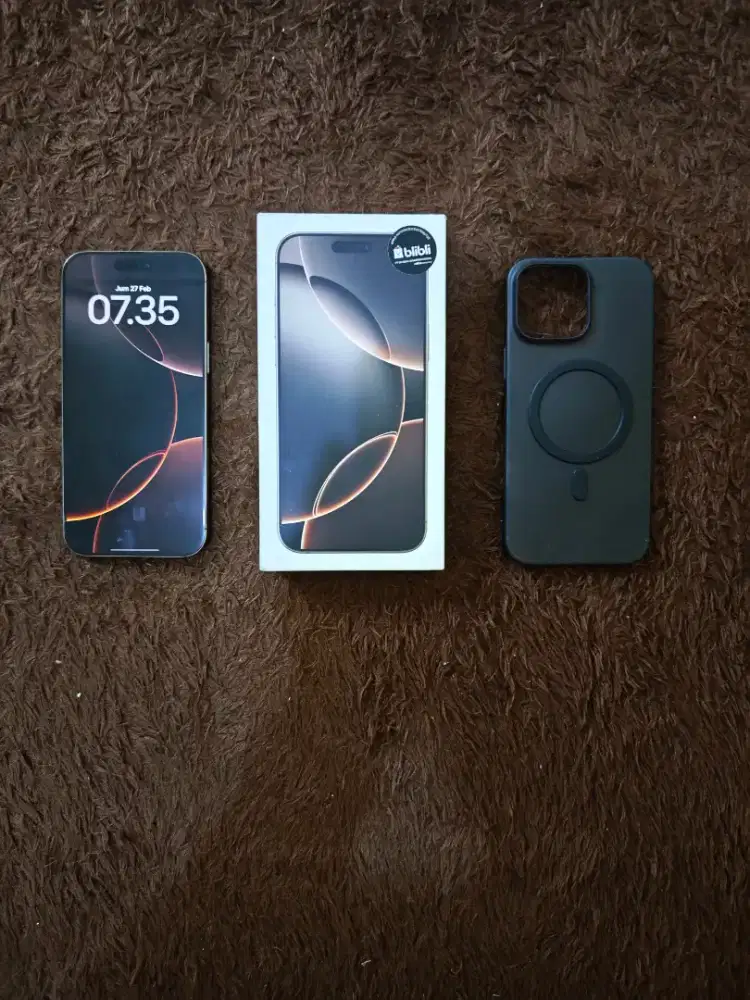 iPhone 16 Pro Max 256 Resmi iBox Blibli Mulus No Minus