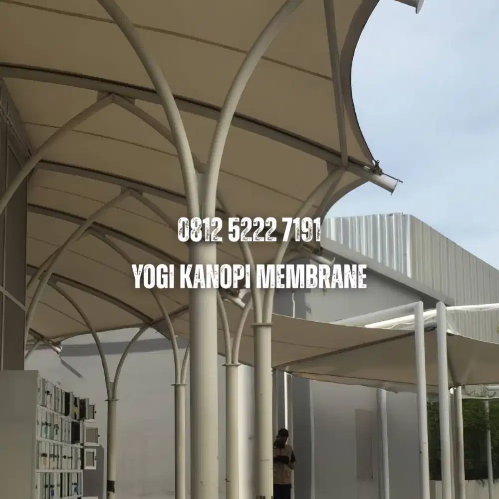 Kanopi Membrane Murah Tapi Bukan Murahan – Survey Gratis