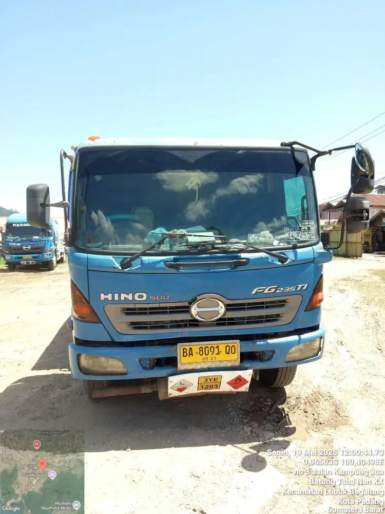 Dijual truck tangki Hino FG 235 JK tahun 2014
