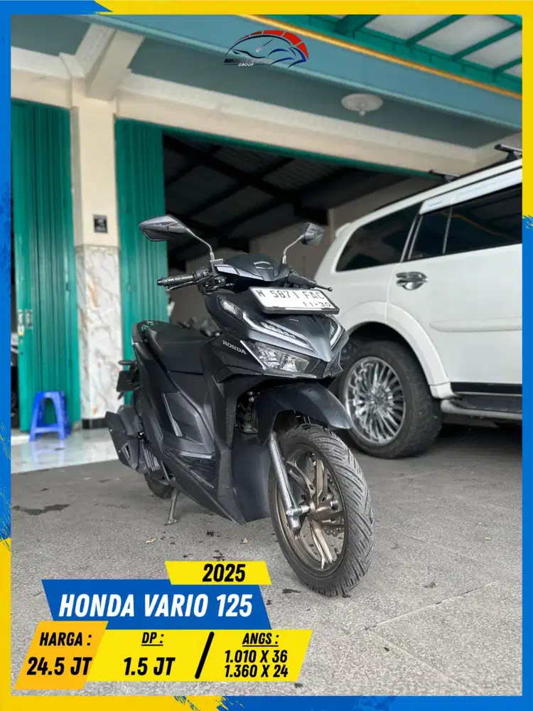 HONDA VARIO 125 2025 MESIN DIJAMIN AMAN LURR HIKMAH MOTOR KEPUH MALANG