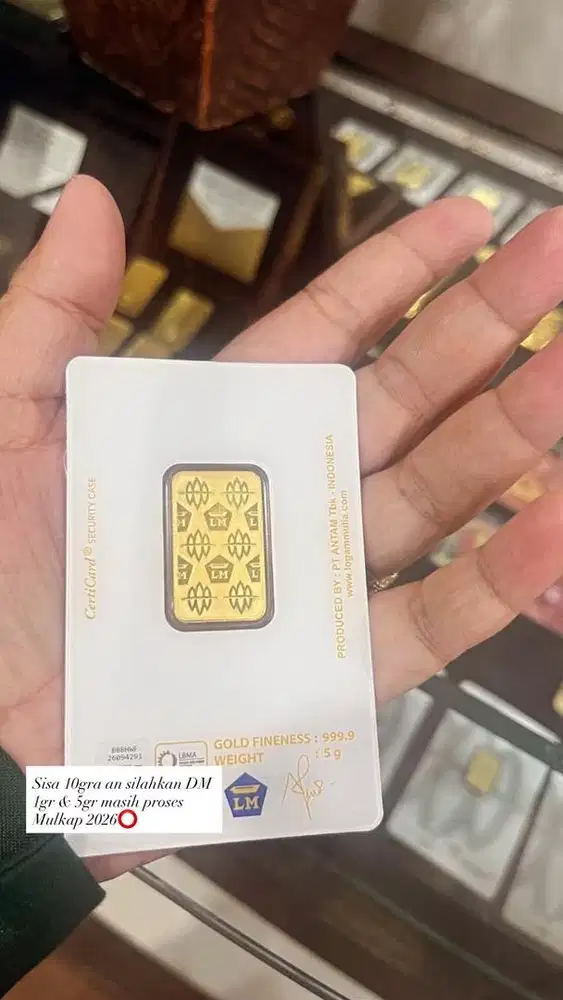 Emas Antam 10gr 2026