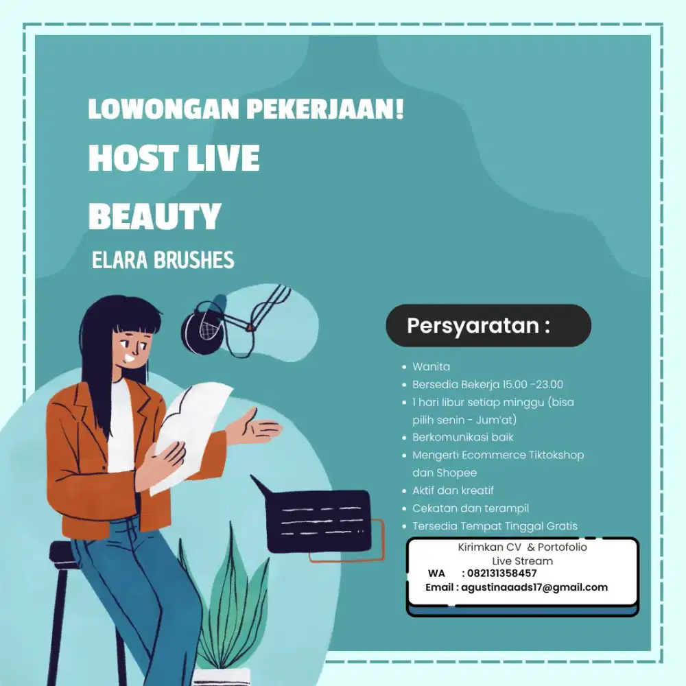 Loker Host Live Streamer
