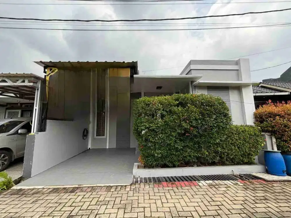 DI JUAL RUMAH DALAM CLUSTER KHUSUS MUSLIM DEKAT ADHI KARYA DEPOK 2 TENGAH
