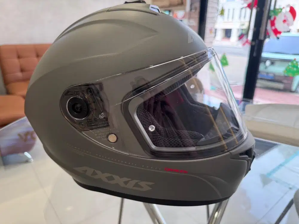 Helm AXXIS DRAKEN matt TITANIUM