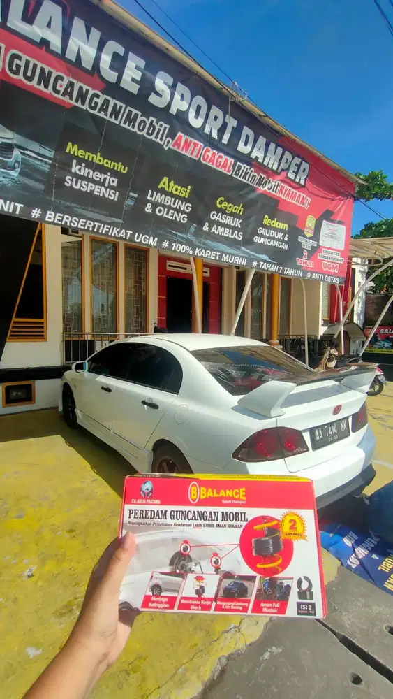 Siap Mudik Lebaran Tanpa GRUDUK, Pasang BALANCE Damper GARANSI 5TH