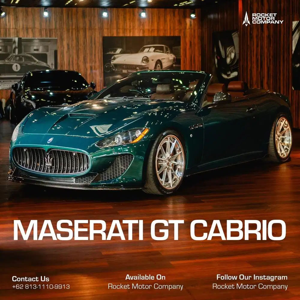 Maserati grandcabrio rare 2010