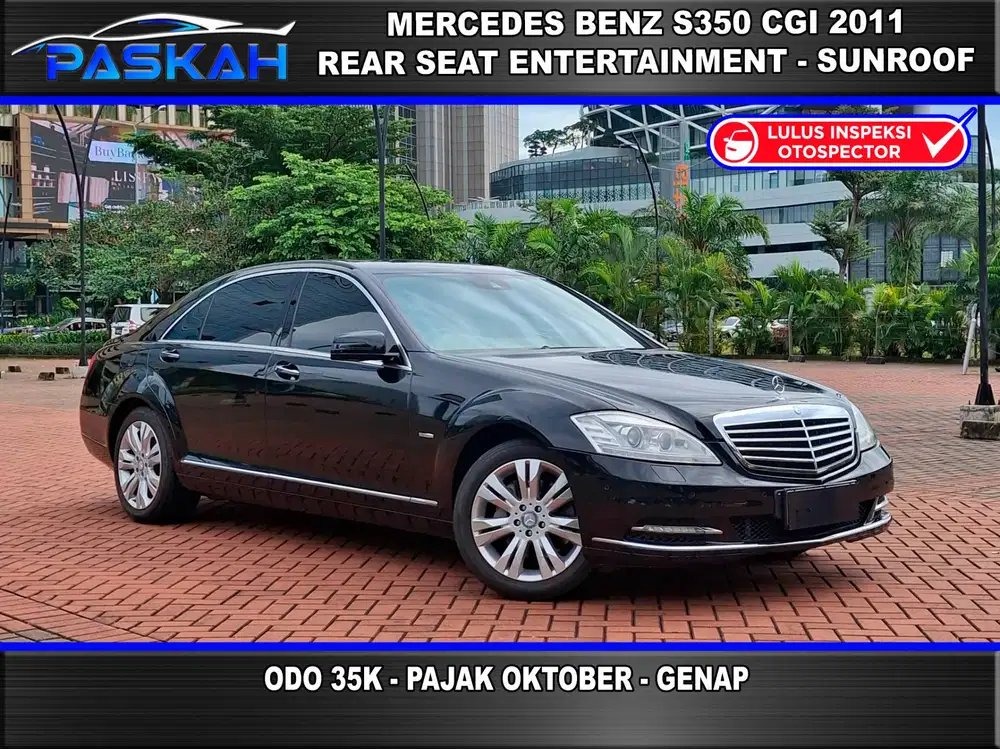 CGi antik Odo=35k Genap  Tax=OKTOBERMercedes Benz S350 V6 CGI RSE 2011