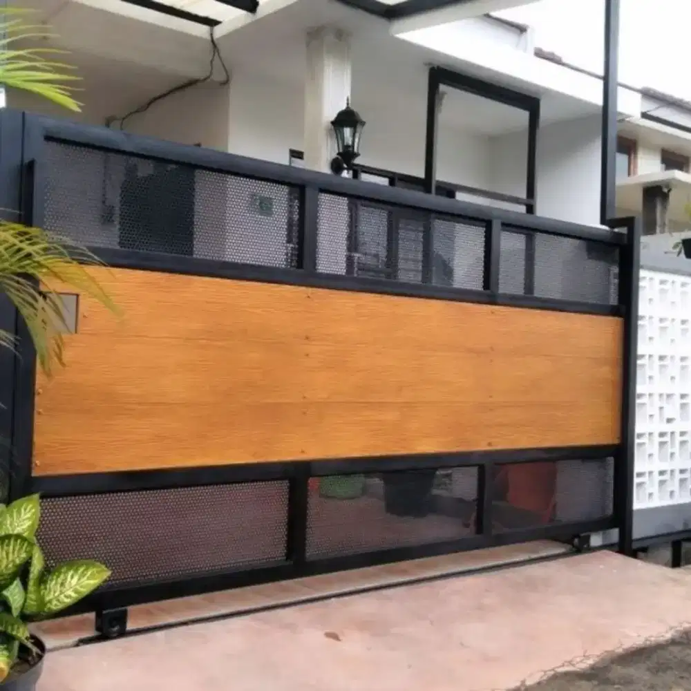 Pagar rumah aesthetic