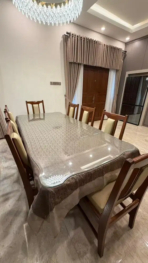 MEJA MAKAN SET FREE TAPLAK MEJA