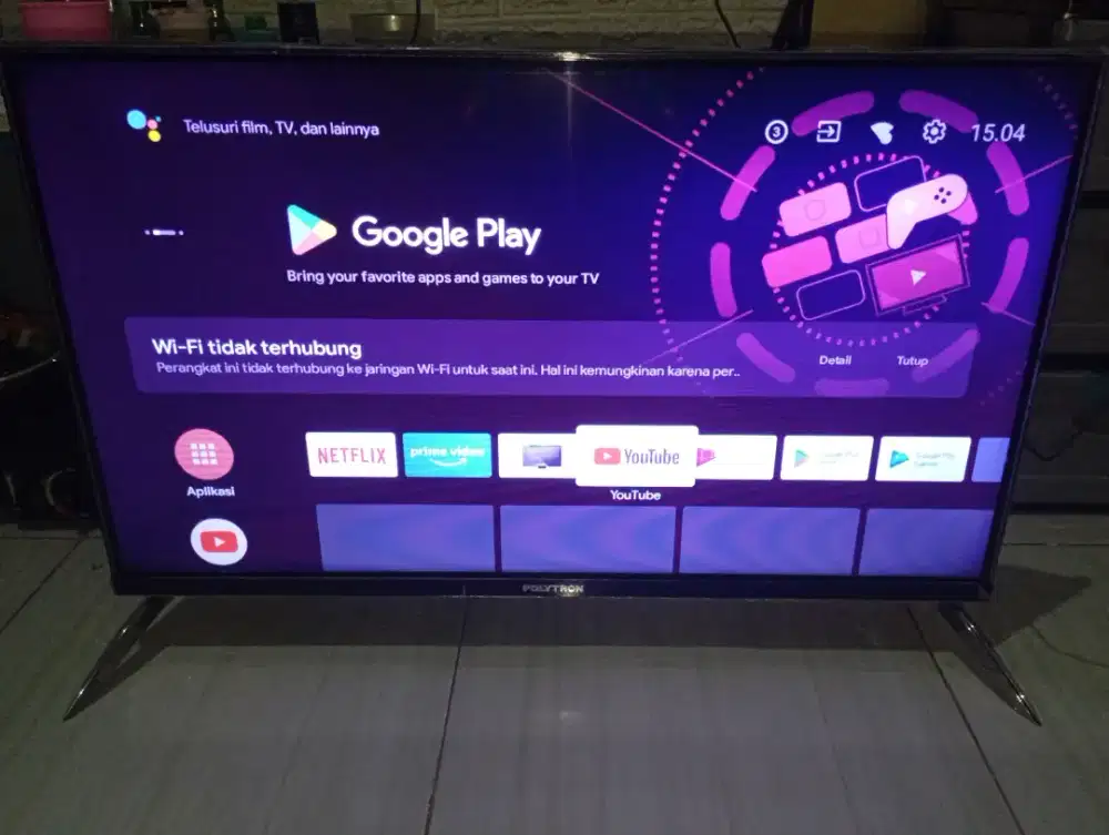 tv led android 32 inc polytron