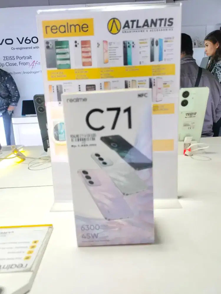 Realme C71 4+8/128 Atlantis Dahsyat