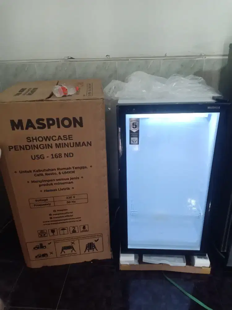 Showcase maspion baru dapat hadiah