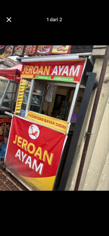 GEROBAK BEKAS JUALAN B