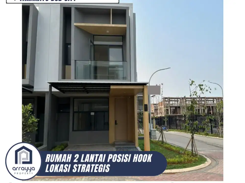 DIJUAL RUMAH BARU 2 LANTAI FULL FURNISH SIAP HUNI DI TANAKAYU BSD CITY (ENB266)