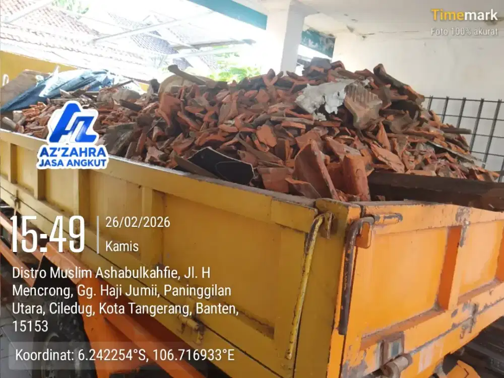 Jasa angkut puing dan buang tanah galian