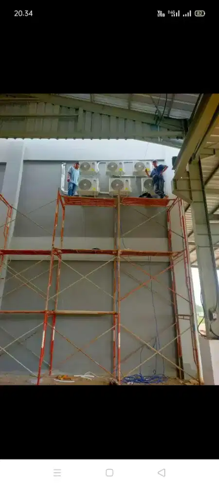 Jasa servis AC kulkas mesin cuci kompa air dll bergaransi