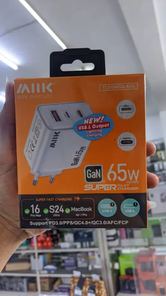 ADAPTOR CHARGER M2K TC81B65G ACL