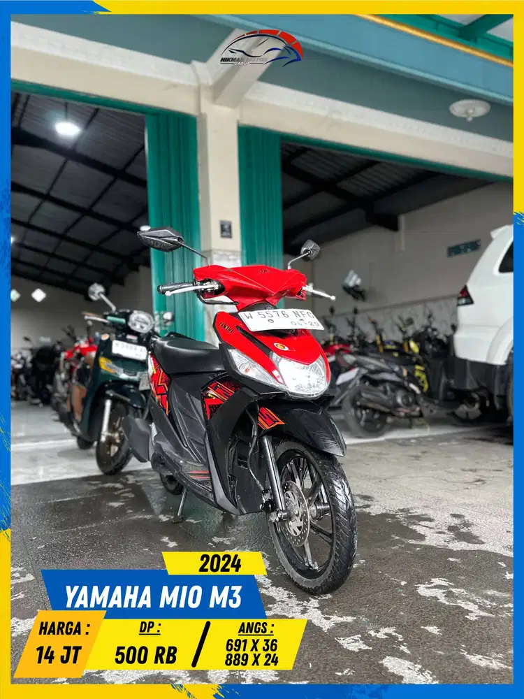 YAMAHA MIO M3 2024 LIKE NEW MASZEHH HIKMAH MOTOR KEPUH