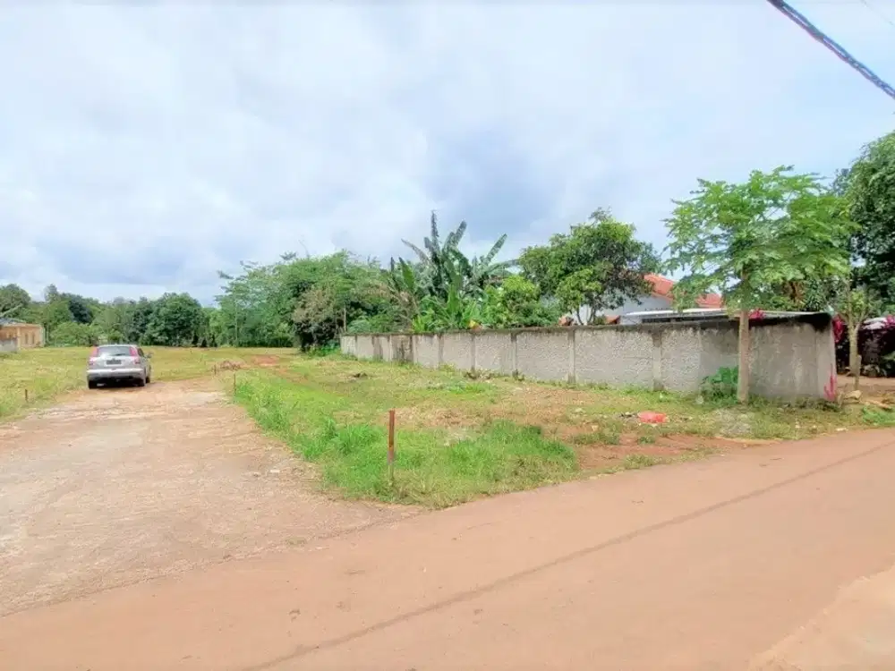 Tanah Dijual Akses 15 Menit Jl. Raya Parung Bogor