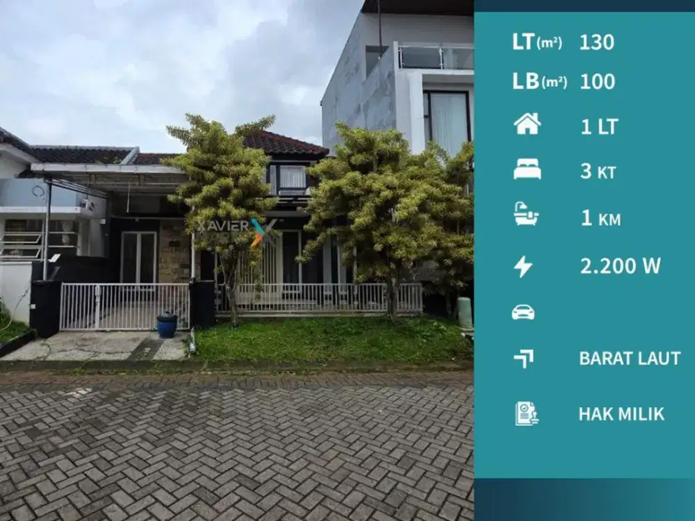 Jarang Ada Rumah Dijual di Villa Puncak Tidar Malang Hunian Nyaman