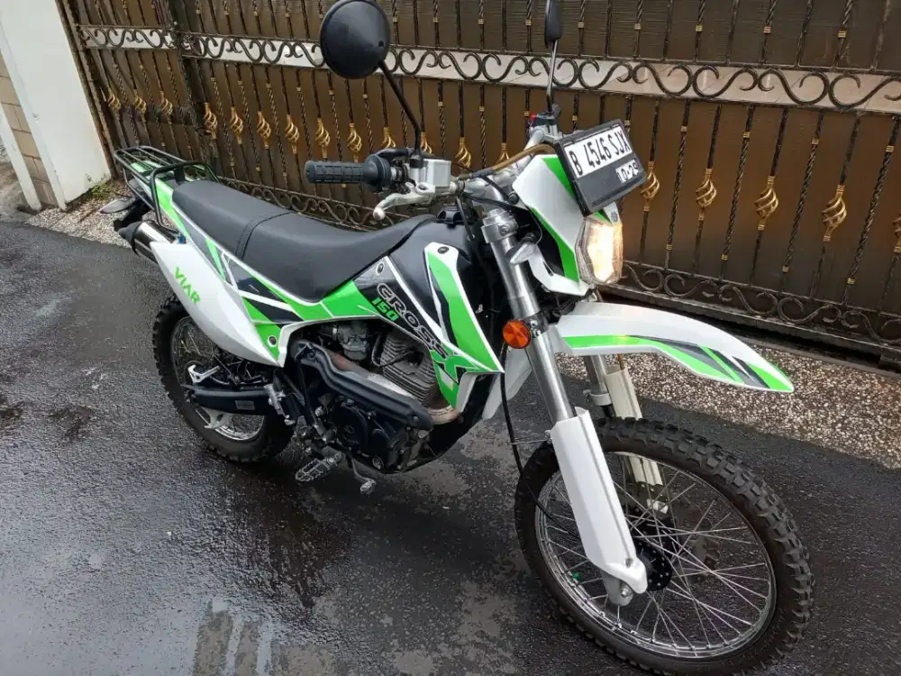 Viar Cross X 150 Tahun 2019 Hijau Pajak Hidup ISTIMEWA Mulus Nego