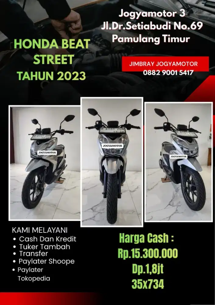 A_Honda Beat Street Tahun 2023