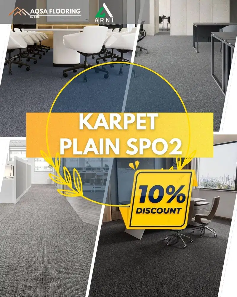 KARPET PLAIN SPO2 | PLAIN SERIES | DISCOUNT 10%