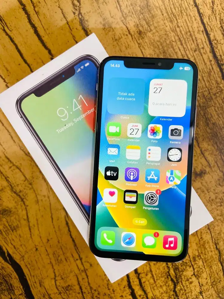 iPhone X 256GB BH 93% Inter aLL oPerator