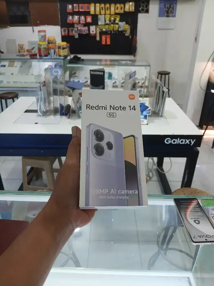 Fast respon WA Redmi Note 14 5G 12/512 Garansi resmi 15bln