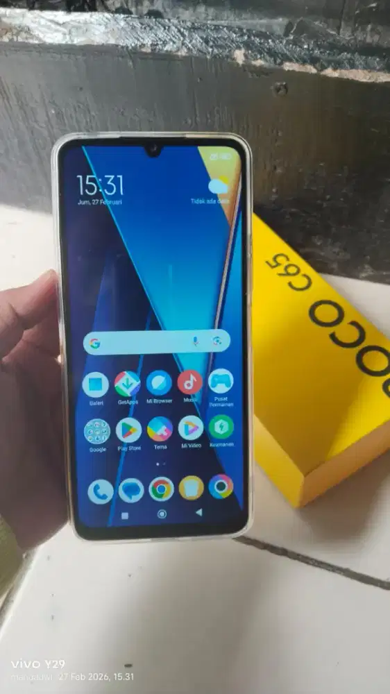 Butuh yu Poco C65 mulus ram 8/256 jual sekarang jga mulus