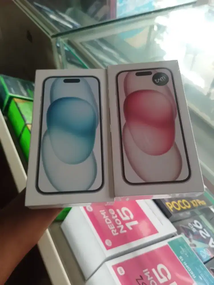 New iphone 15 128gb ibox garansi resmi 1 tahun