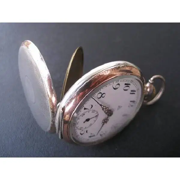 Antique - Art Nouveau Vintage Full Zilver / jam saku ALPINA