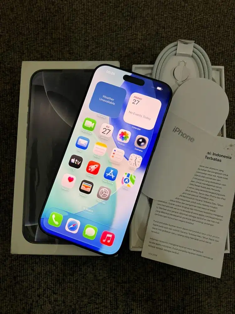iphone 16 pro max 256gb fullset