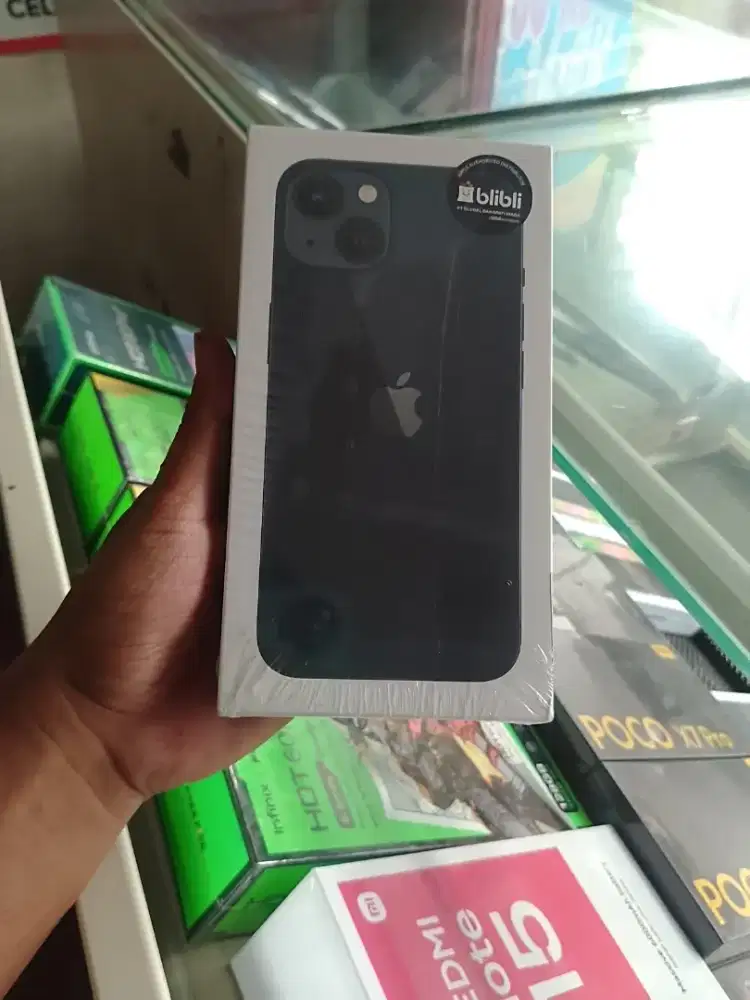 New iphone 13 128gb garansi resmi 1 tahun ibox