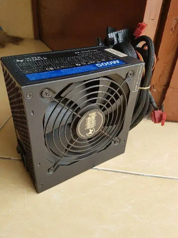 PSU Superflower 500w 80+ 8 dan 6 pin vga