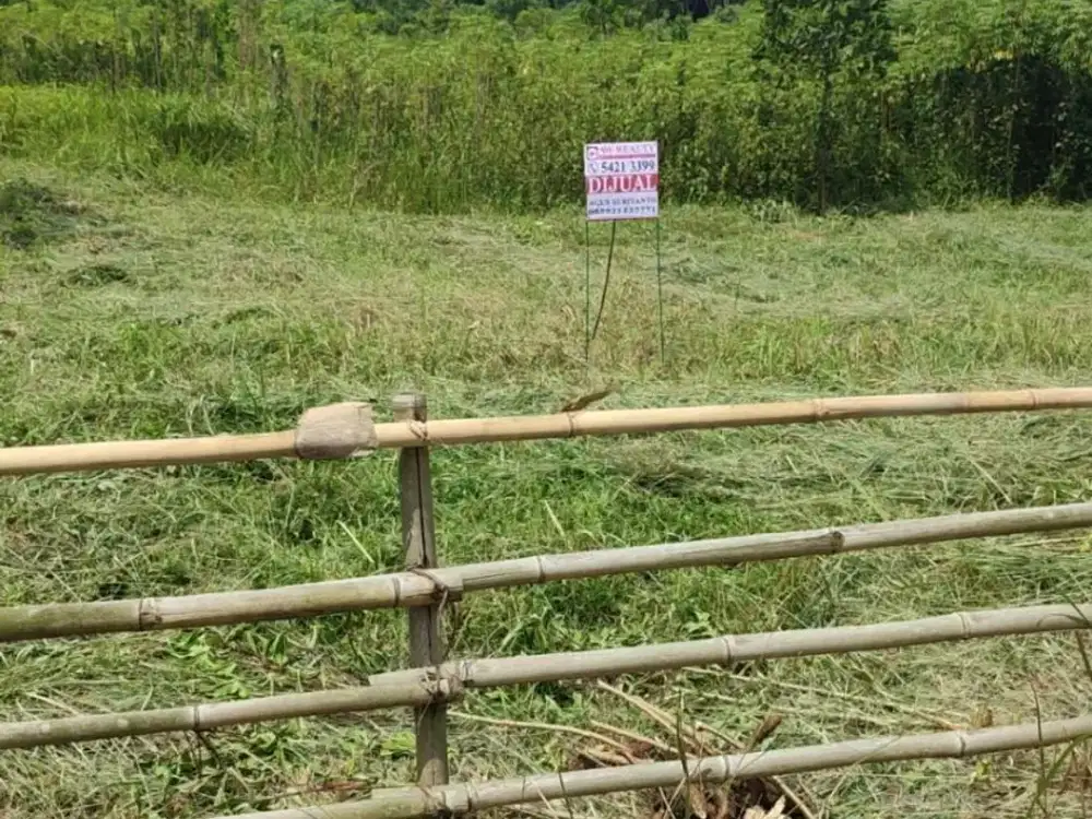 Jual kavling  ds. kampung Kompa, berbentuk kotak rencana akan dibangun